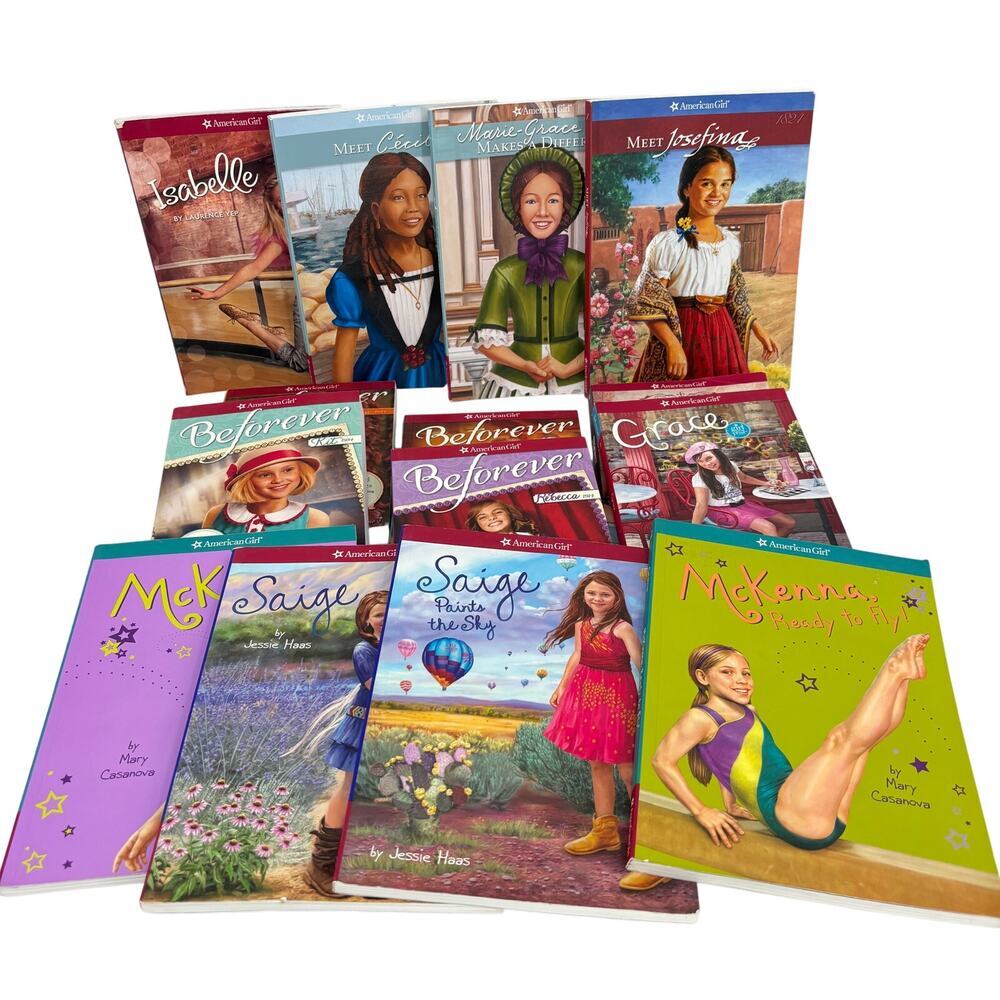 American Girl Books Lot of 14 Paperback Assorted Mixed